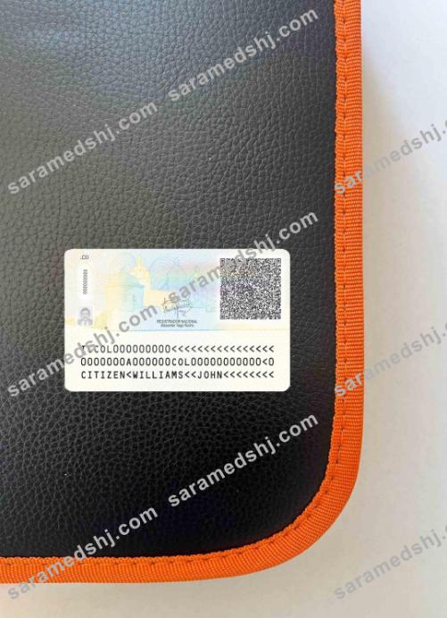 Colombia ID (2020 – present) photolook BACK
